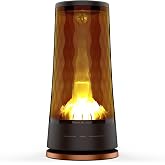 Vornado LUCERNA 2 Alchemy Ultrasonic Humidifier with Ambient Light, 1 Gallon Capacity, 24 Hour Runtime, Modern Luxury Design, Auto Shut-Off, Amber, Whole Room