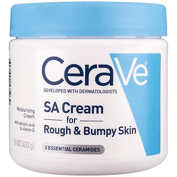 CERAVE MOISTURIZING CREAM WITH SALICYLIC ACID, EXFOLIATING BODY...