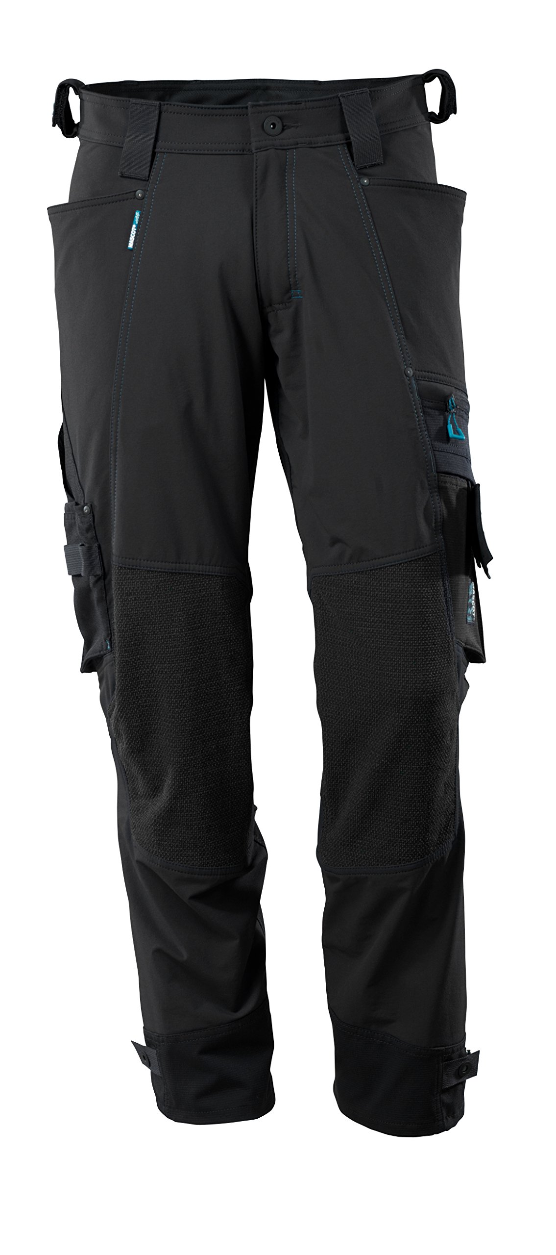 Mascot 17079-311-09-76C49 Trousers with Dyneema Stretch, Black, Size 76C49