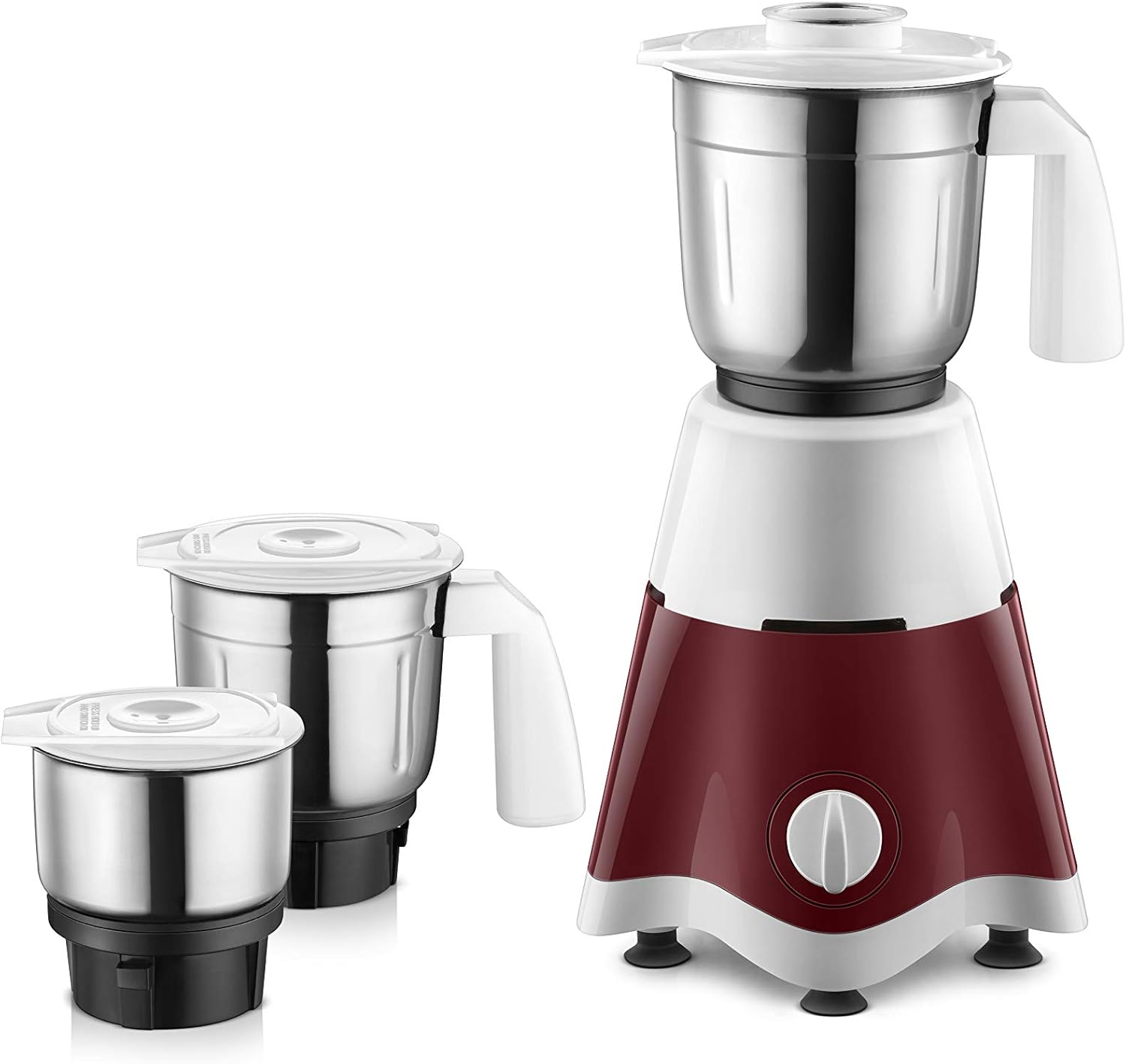 Buy Stylo 500 Watt Mixer Grinder with 3 Speed Control, 3 Jars & SS 304