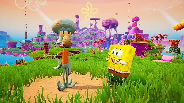 SPONGEBOB SQUAREPANTS: BUNDLE – NINTENDO SWITCH (AMAZON EXCLUSIVE)