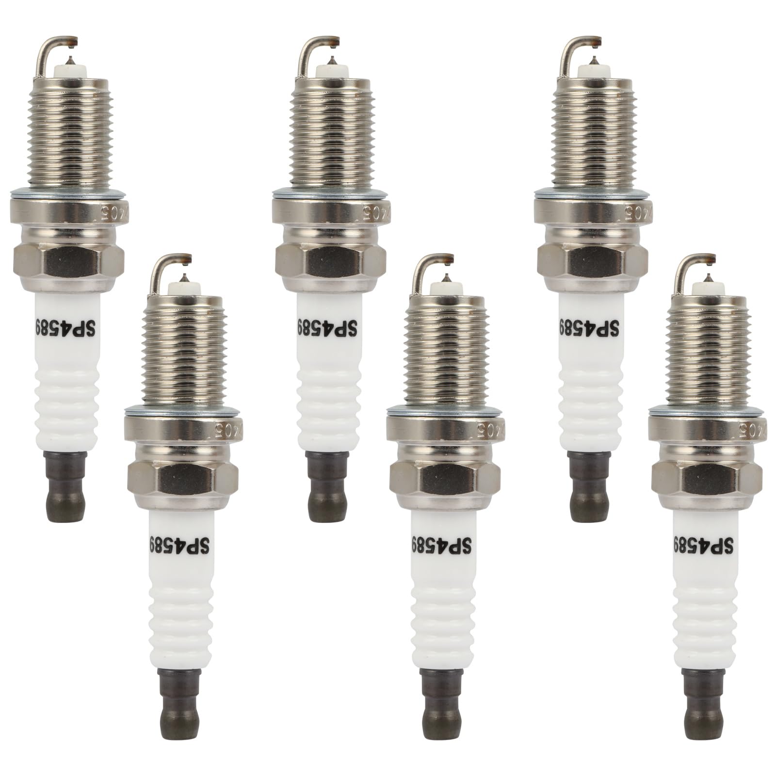 Photo 1 of ECCPP Platinum Iridium Spark Plugs 4589 for Toyota Camry,Highlander,Sienna,Avalon,Solara,Supra & for Lexus RX300,RX330,RX400h,ES300,ES330,IS300,GS300,SC300,3.0L 3.3L pack of 6