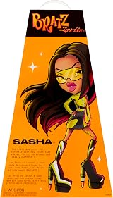 Bratz Scorchin Sasha Doll with Jacket Skirt Shoes Sunglasses view 8