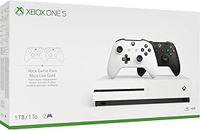 Pack Xbox One S con 2 mandos (Edición Exclusiva Amazon) 