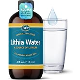Baar Lithia Water Concentrate, 4 fl oz | Liquid mineral concentrate, convenient dropper bottle, compact size, easy dispensing