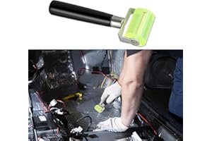 HAOBO Auto Car Audio Sound Deadening Application Rolling Wheel Roller, Heat Abatement Mat Wallpaper PU Deadener Application Seam Roller, Car Accessories for Automotive Sound Deadening Insulation