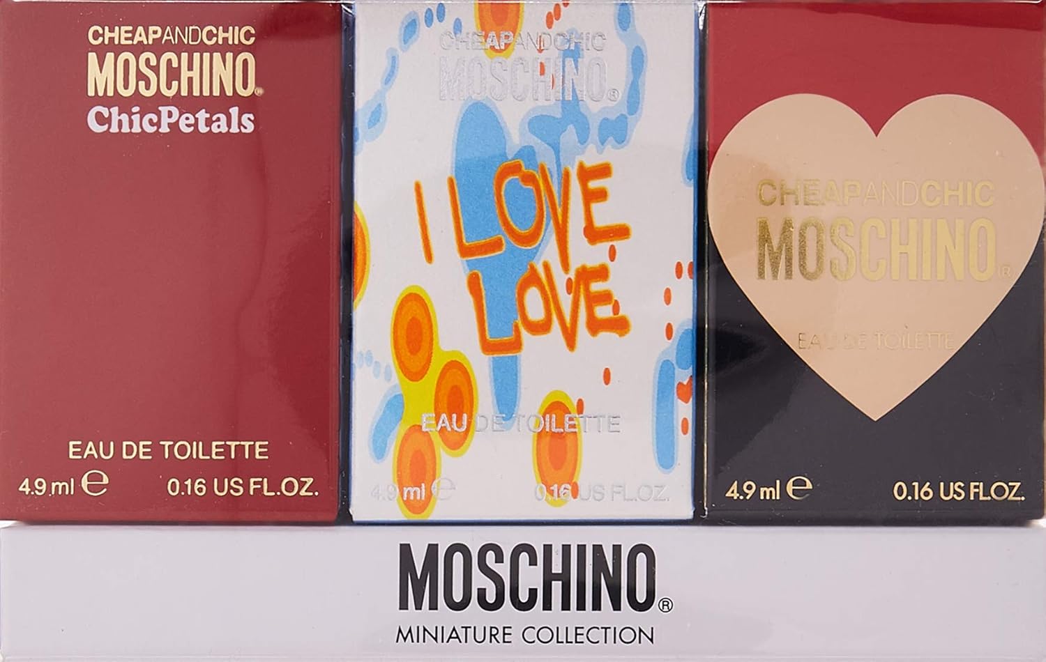 moschino miniature collection price