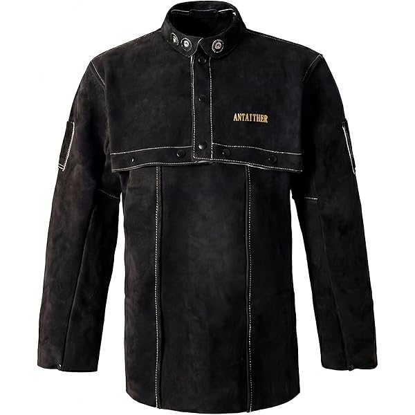 Amazon.com: Miller 273219 Split Leather Welding Jacket, 5X-Large