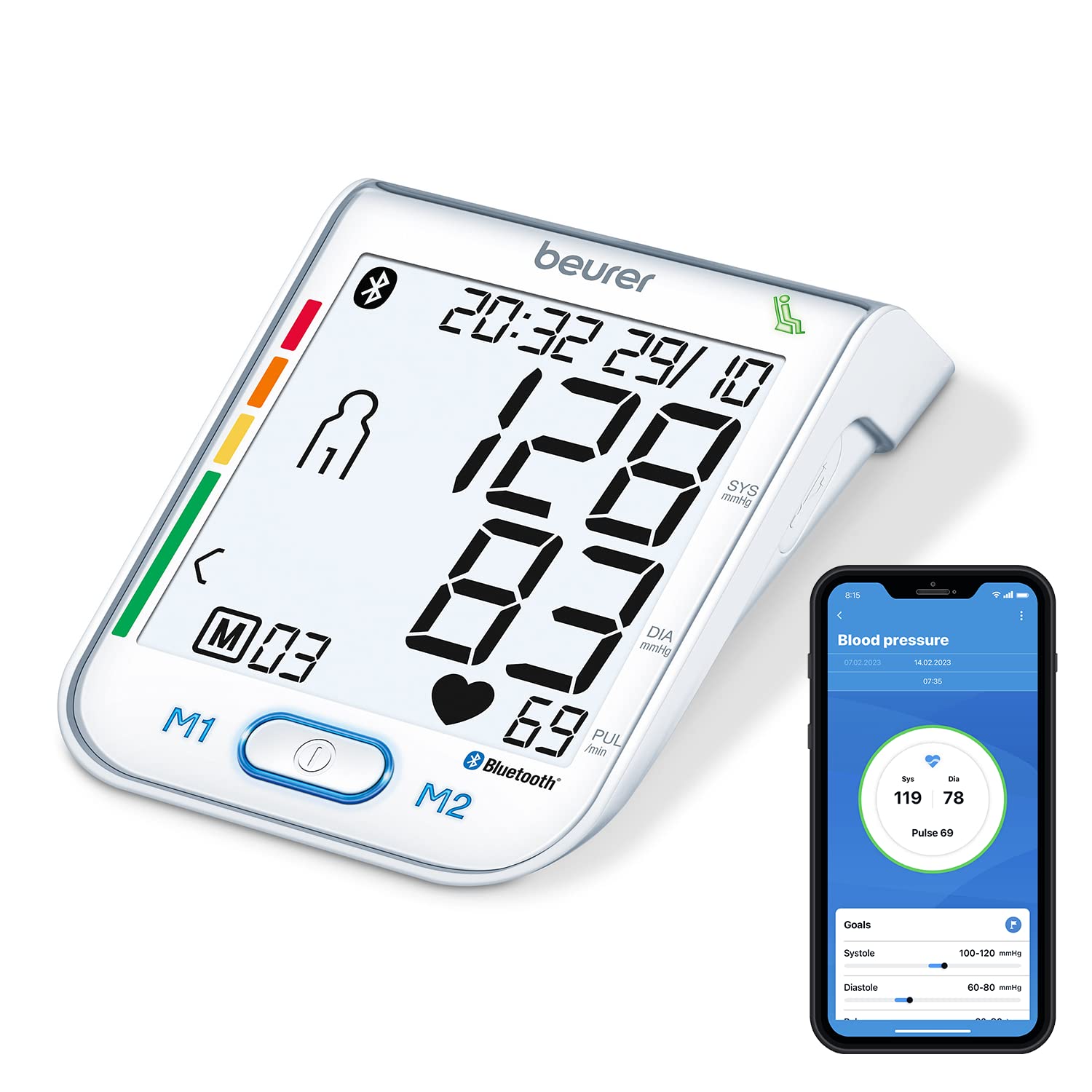 Beurer BM77 Beurer Connect Blood pressure monitor