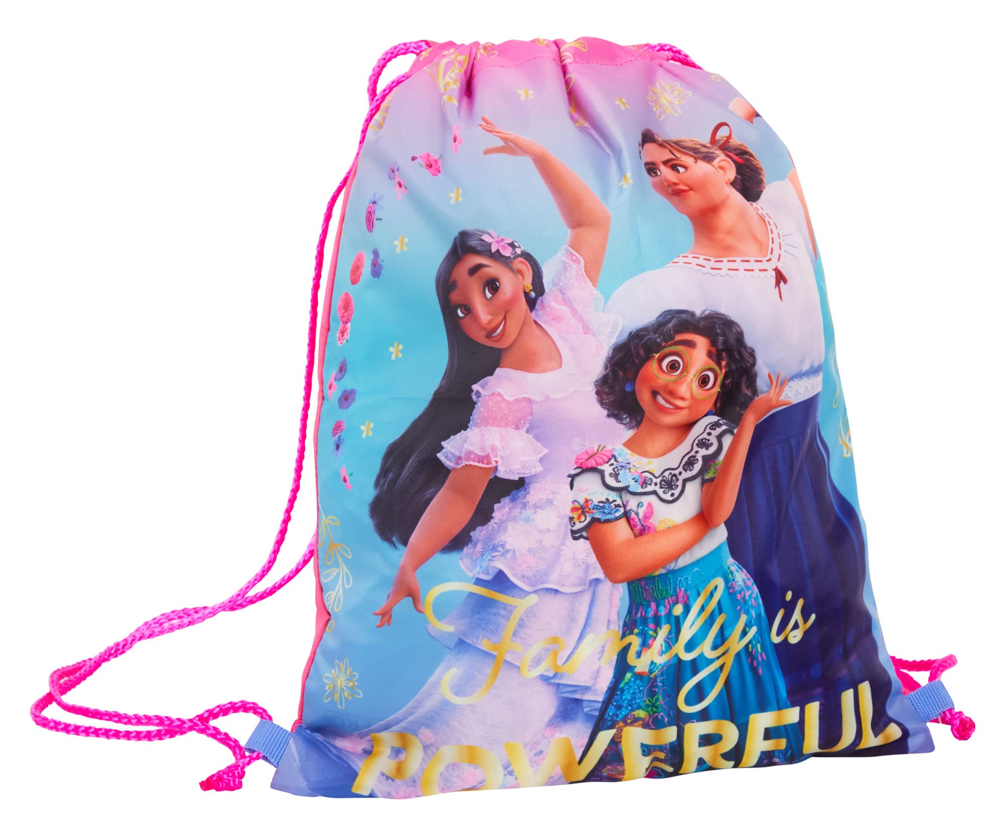 Disney Encanto Drawstring Bag Girls PE Kit Gym Bag Kids Mirabel Trainer Swim Bag