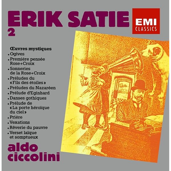 エリック・サティ　aldo ciccolini 5枚組　CD Amazon.co.jp: ピアノ作品集 チッコリーニ(1956): ミュージック