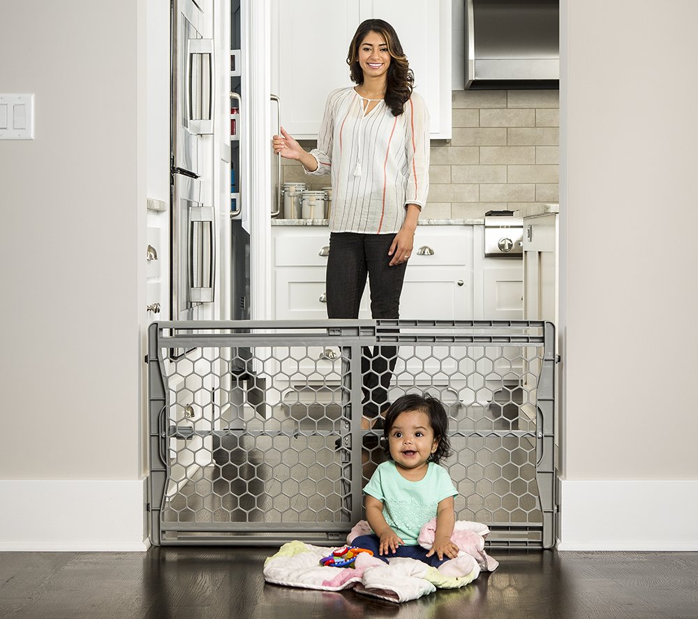 plastic baby gates extra wide