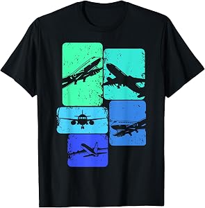 Airplane Pilot Plane Men Toddler Boys Kids T-Shirt