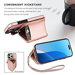 Bocasal Crossbody Wallet Case for iPhone 16