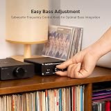 Fosi Audio TP-02 Subwoofer Amplifier 220W TDA7498E Mono with Sub Frequency view 4