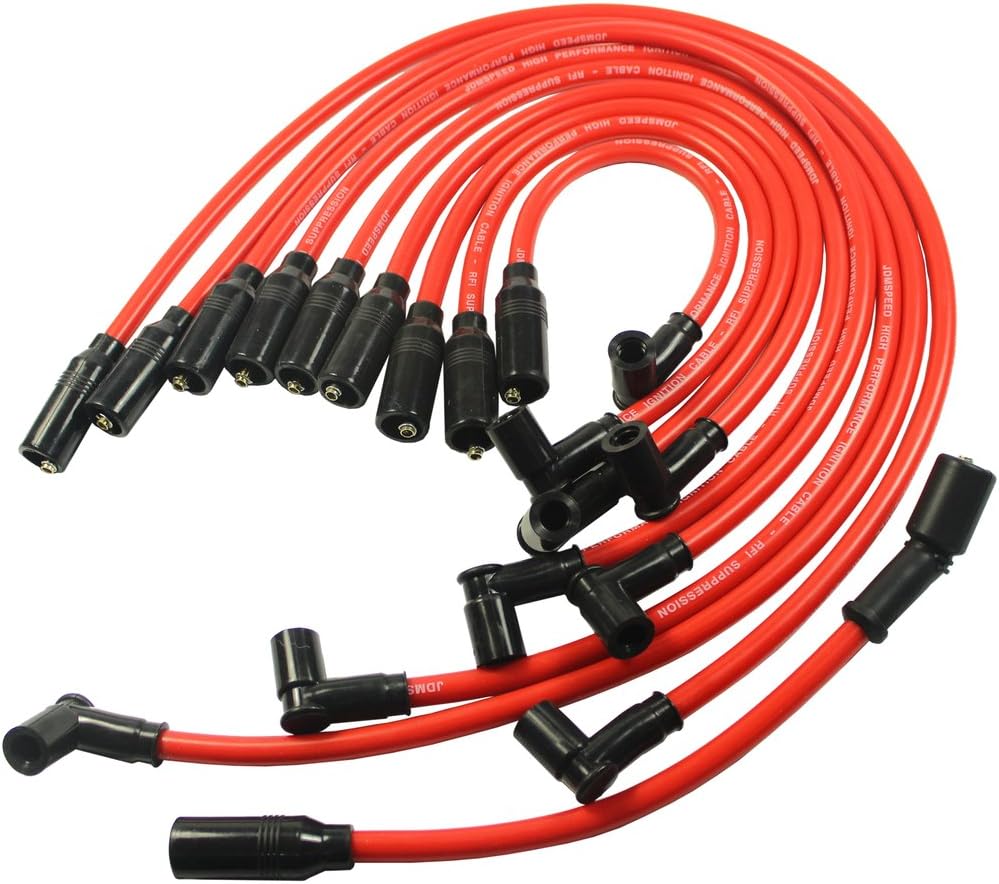 JDMSPEED New Performance Spark Plug Wire Set 10.5mm For 19921997 Chevy