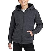 Coney Island Boys Hoodies - Cozy Soft Fleece Sherpa Lined Zip Up Hoodie Sweatshirt for Boys - Size Up for Ideal Fit