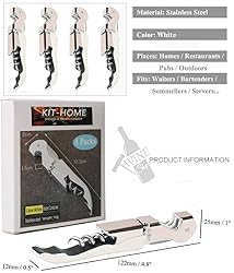 Professional Waiter Corkscrew Wine Openers Set