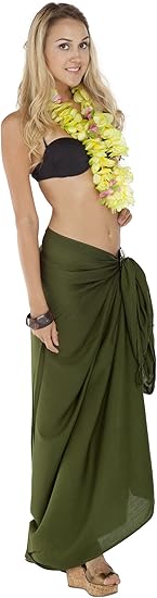 olive green swimsuit cover up