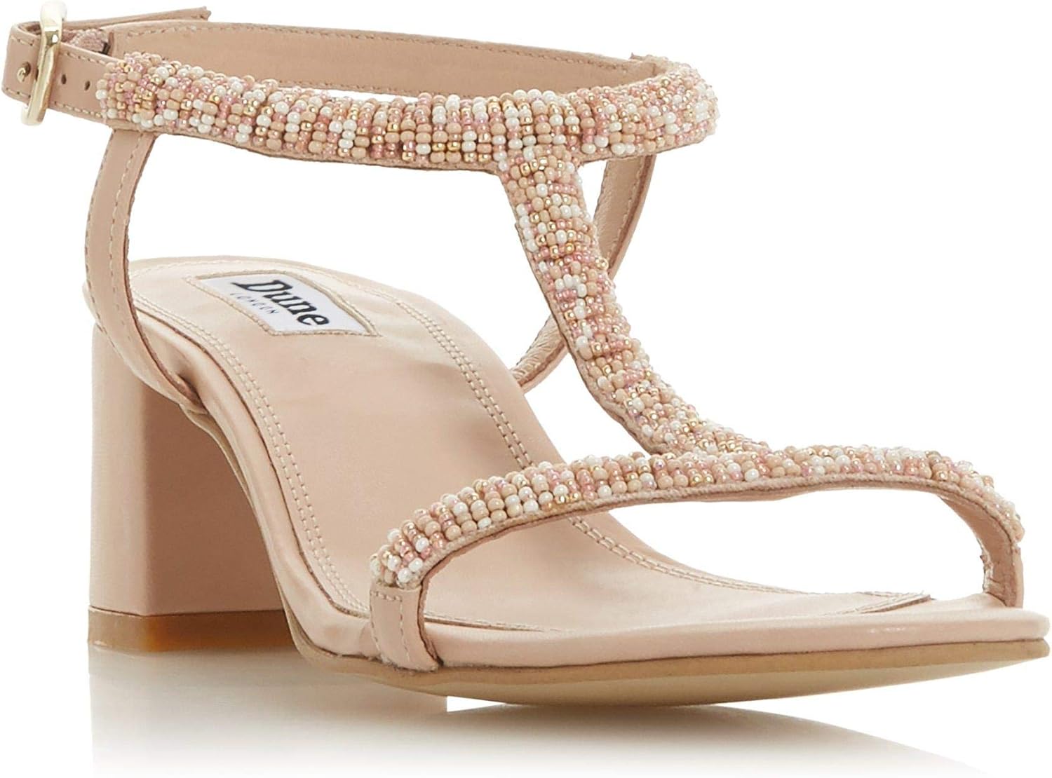 studded block heel sandals