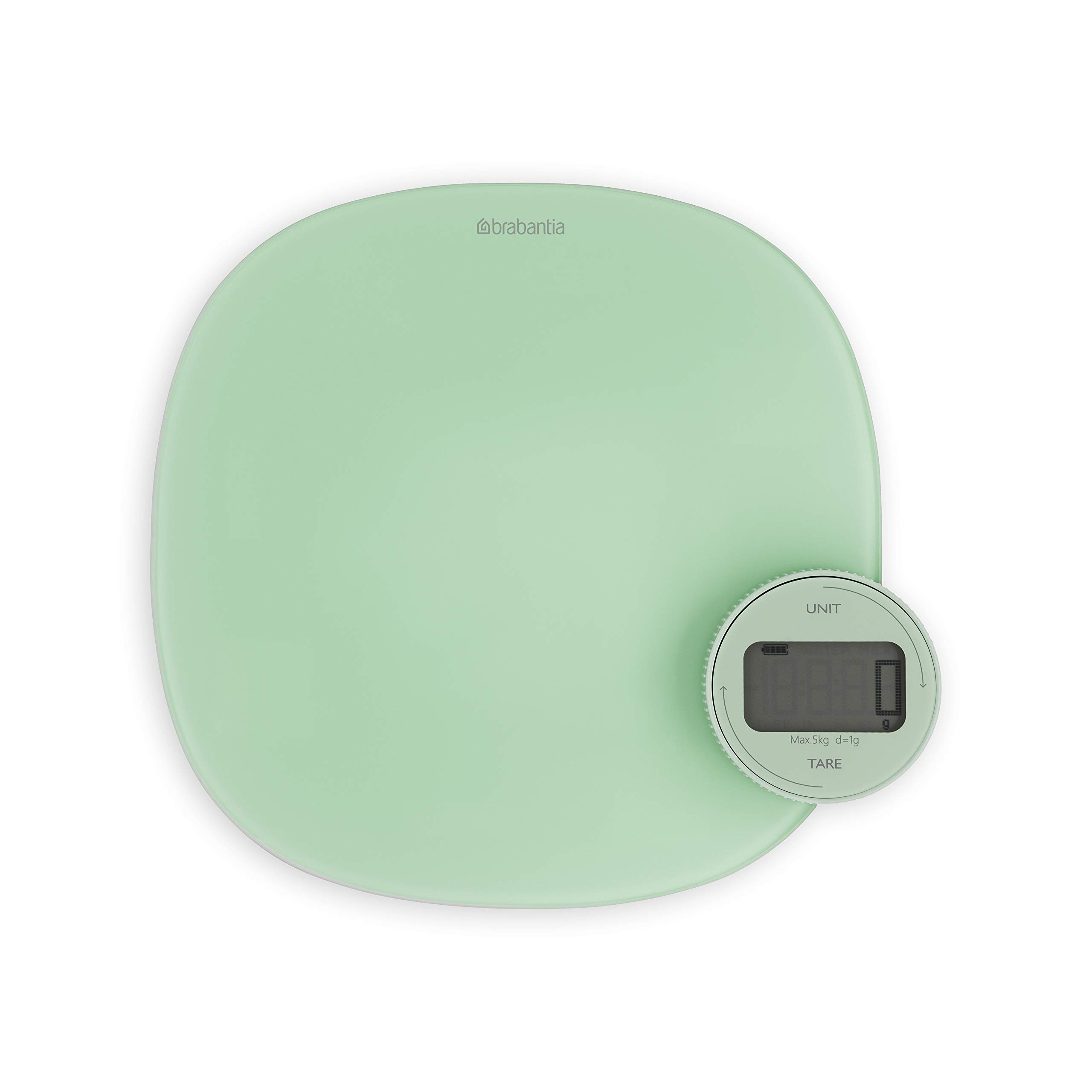 Brabantia 122903 Tasty+ Kitchen Scales Plus, Jade Green