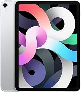 2020 Apple iPad Air 10.9 Wi-Fi Cellular 64GB Silver Renewed Tablet