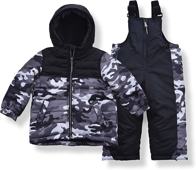 Arctic Quest Infant & Toddler Boys Ski Jacket and Snowbib