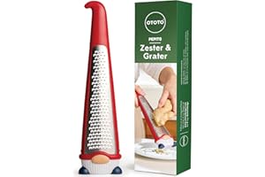 OTOTO Grater - Stainless Steel, BPA Free, Dishwasher Safe, Fun Kitchen Gadget, Vegetable Shredder, Cute Kitchen Gifts & Acces
