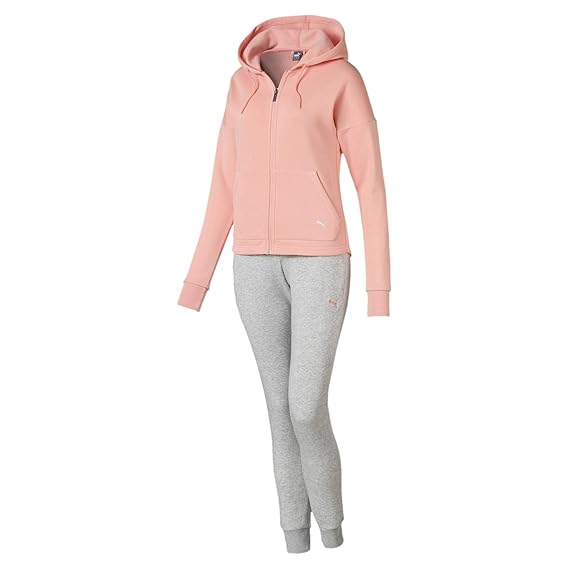 Puma Women's Clean Sweat Suit Cl Tracksuit Amazon.co.uk Clothing