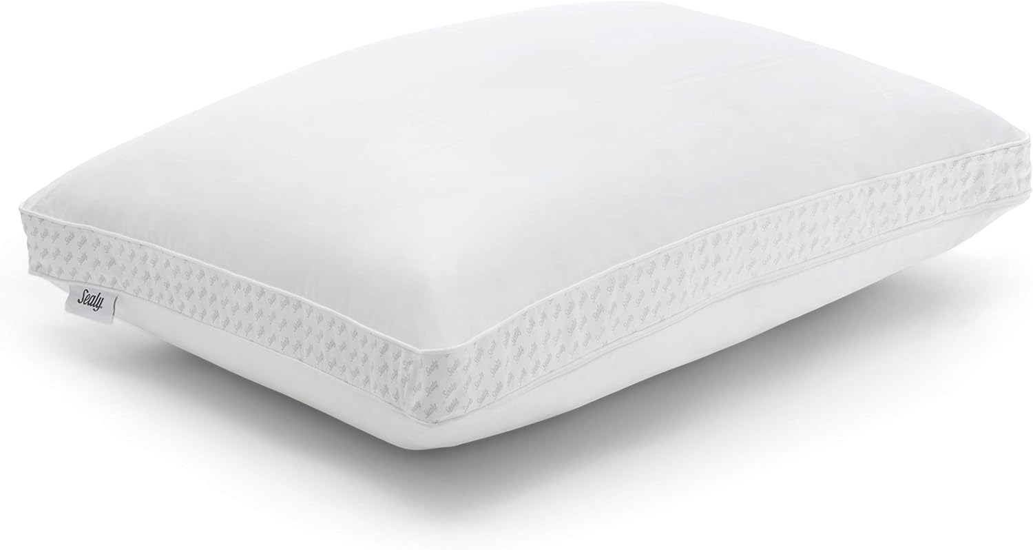 Amazon Com Sealy Essentials Down Alternative Memory Foam Pillow