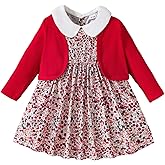 Mioglrie Toddler Baby Girl Dress Fall Winter Outfits Coat Baby Girls Dresses 6 9 12 18 24 Months 2t 3t Girl Clothes