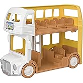 Calico Critters - Nursery Double Decker Bus - Baby Doll Nursery | Two decks of daycare fun on wheels - seat the babies for a village outing full of sing-along storytelling moments, Ages 3+