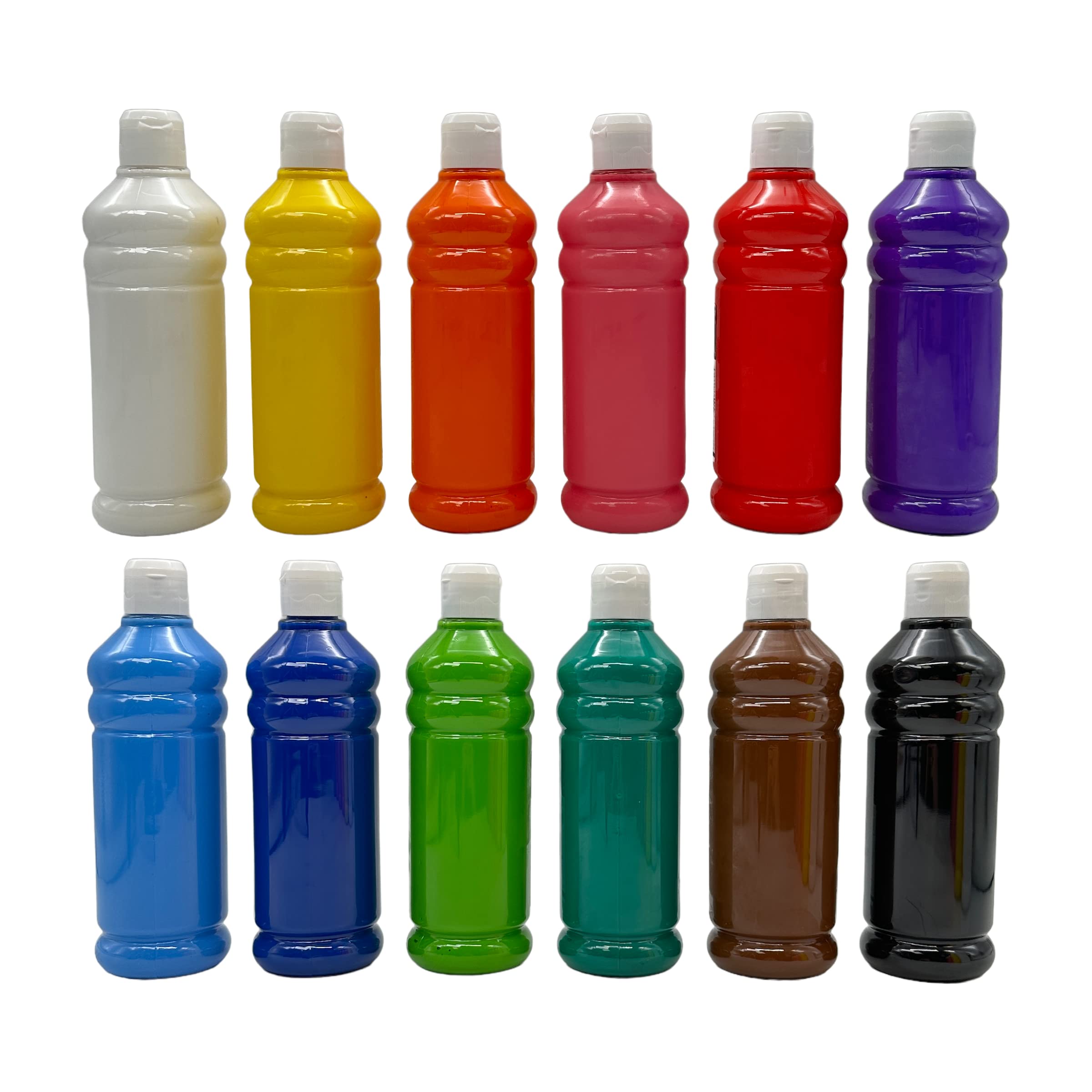 ARTISTIK Set Di 8 Colori Acrilici 100ml Per Acrylic Pouring - Pronti All'Uso, Con 2 Tazze Per Miscelazione - 4