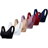 ohlyah Women's Seamless Wire-Free Bra with Removable Pads