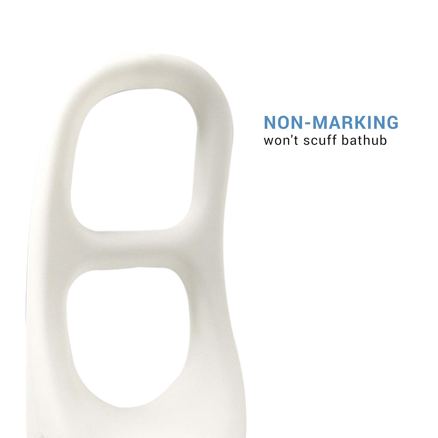 Lumex Tub-Guard Bathtub Safety Rail - Tool-Free Installation and Removal - 16.5" Tall, White, 69663A-1: Industrial & Scientific