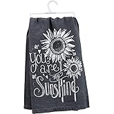 Primitives by Kathy Chalk Dish Towel, 28" x 28", You Are My Sunshine