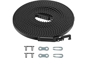 VANESA 41A5434-13 Garage Door Belt 255", 41A5434-13A Drive Belt for 8FT High Garage Doors, 041A5434-13A Replacement Belt Compatible with liftmaster/Chamberlain/sentex/Whisper Belt Models 3280, 2280, 2280R