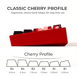 GMKWTL XVX Swordsman Double Shot PBT Keycaps,Side