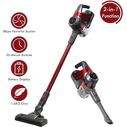 Su Vac Cordless Vacuum Cleaner Lightweight 2 In 1 Wireless Stick Handheld Cyclone Hepa Filtration Vacuum Powerful Suction For Hardwood Floors Carpet #vacuums #for #hardwood #floors #and #pet #hair Su Vac Cordless Vacuum Cleaner Lightweight 2 In 1 Wireless Stick Handheld Cyclone Hepa Filtration Vacuum Powerful Suction For Hardwood Floors Carpet