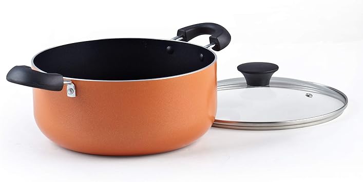 Cook N Home Kochgeschirr Set Stay Cool Griff Mehrfarbig 10 Teilig Amazon De