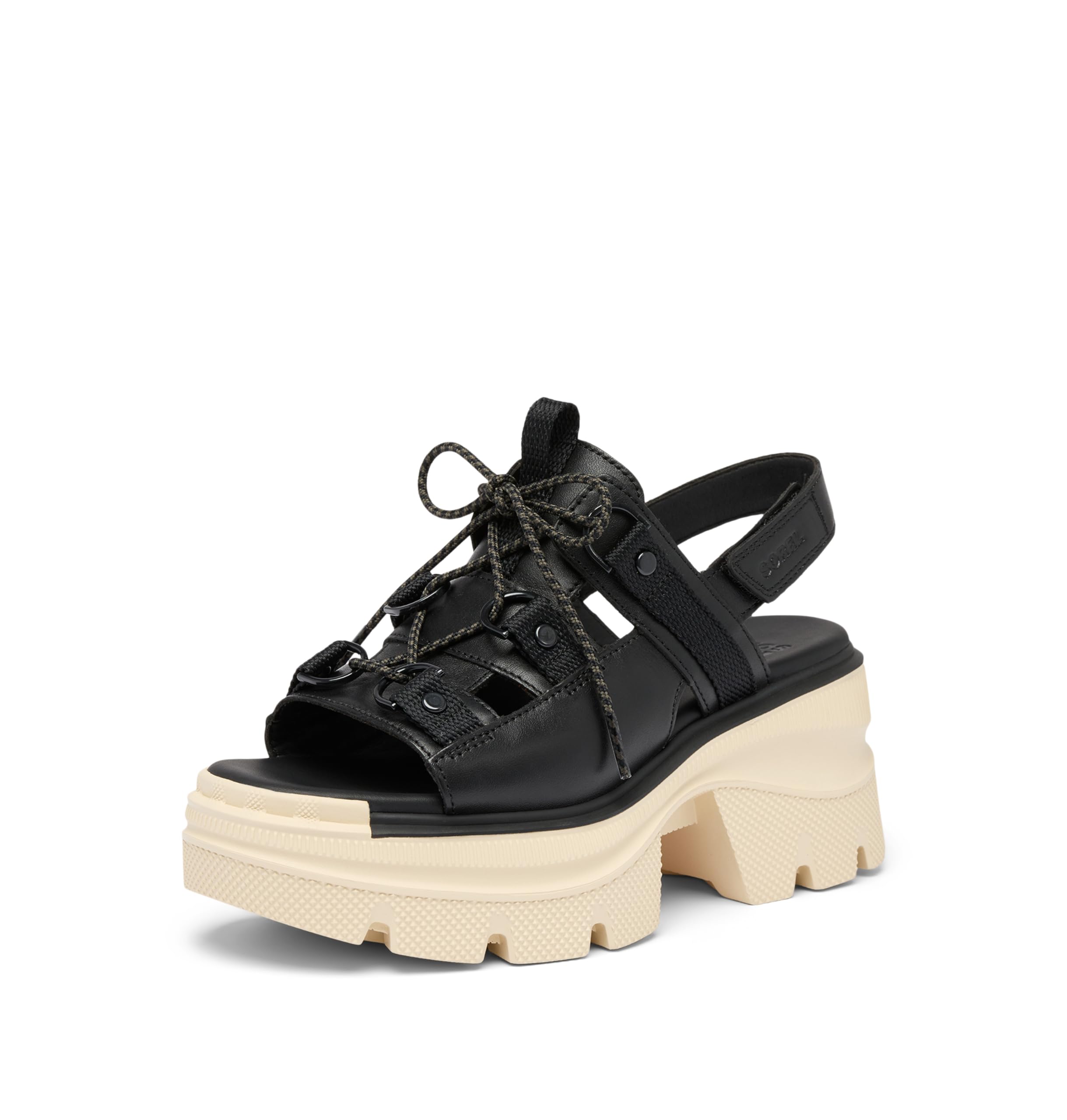 Photo 1 of Sorel Women's Contemporary Sandal, Black/Bleached Ceramic, 8