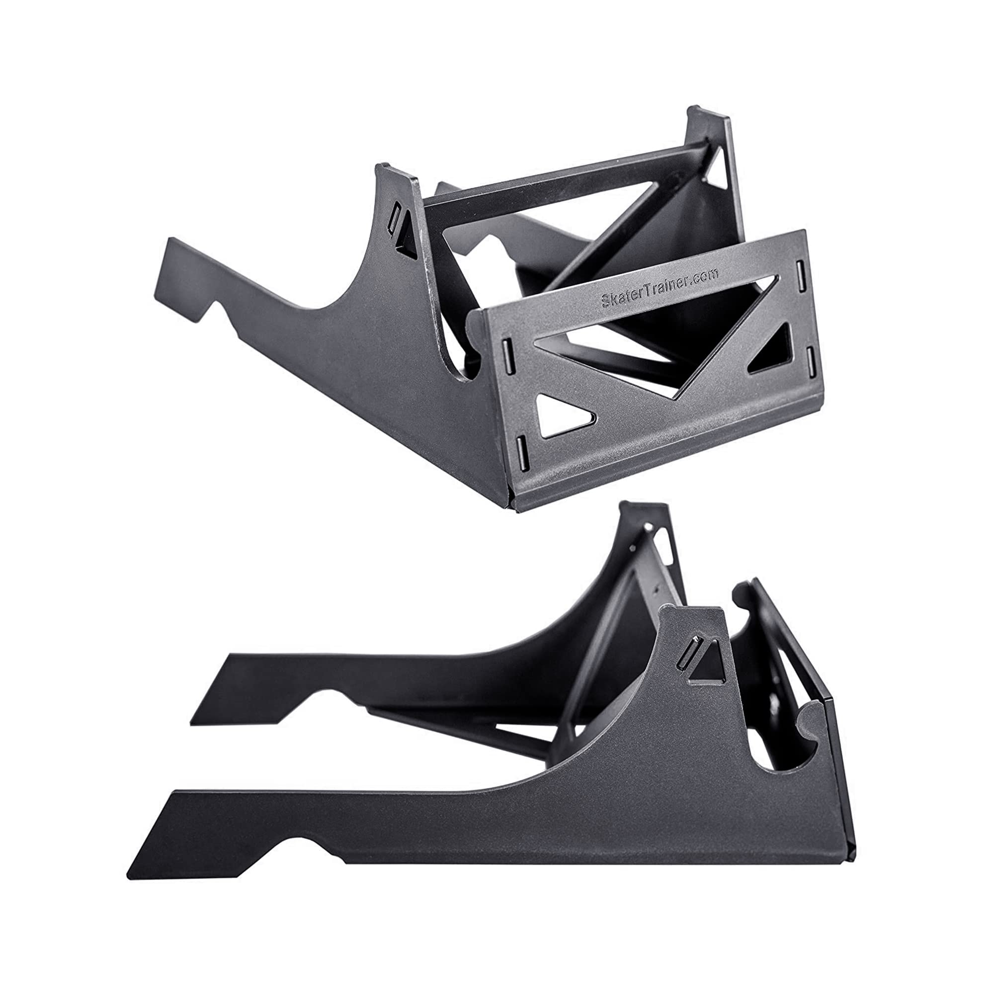 Skateboard Gift Package Accessories with Skater Trainers, Origami Stand, and Free Skate Tool - Learn Tricks Faster, Store Your Board, and get a T-Tool to Tune Up Your Ride