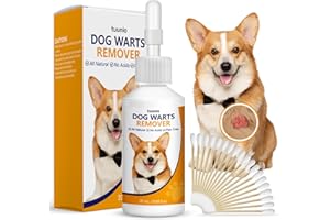 tuunio Skin Tag Remover for Dogs, Dog Wart Remover, Natural Dog Wart Removal Treatment, Gentle, Pain-Free & Easy Dog Skin Tag Removal, 20ml