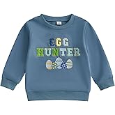 Twopumpkin Toddler Easter Shrit Baby Girl Outfit Crewneck Bunny Sweatshirt Long Sleeve Shirts Holiday Clothes