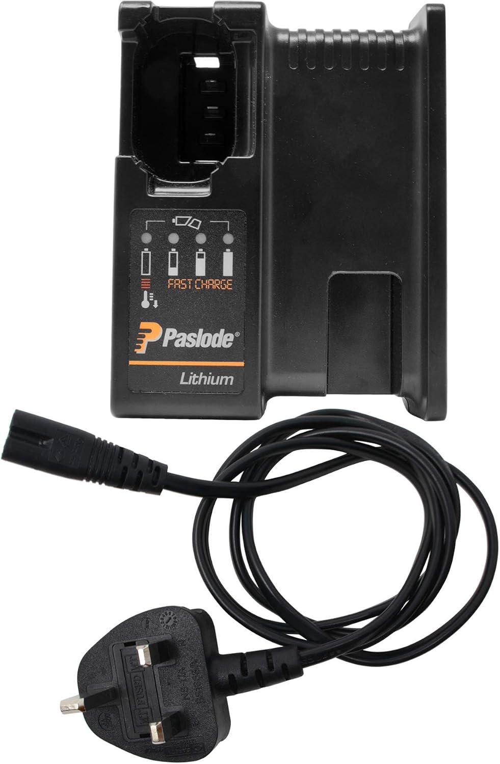 Paslode 18882 Li-ion Battery Charger,Black,8.5D x 18W x 9H centimetres - Image 3