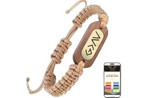 DEARMINE Bible Verse Bracelets, Wearable Bible Bracelet with NFC, Christian Daily Bible Verse Bracelet for Women, Men, Inspirational Religious Gifts