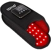 DGXINJUN Cordless Red Light Therapy for Foot Slipper Wireless Near Infrared Light Therapy Device for Feet Toes Instep Pain Relief Led Portable Wearable Rechargeable with 4000mAh Battery