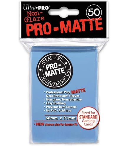 Amazon.com: Ultra Pro 50ct Pro-Matte Pink Standard Deck Protectors