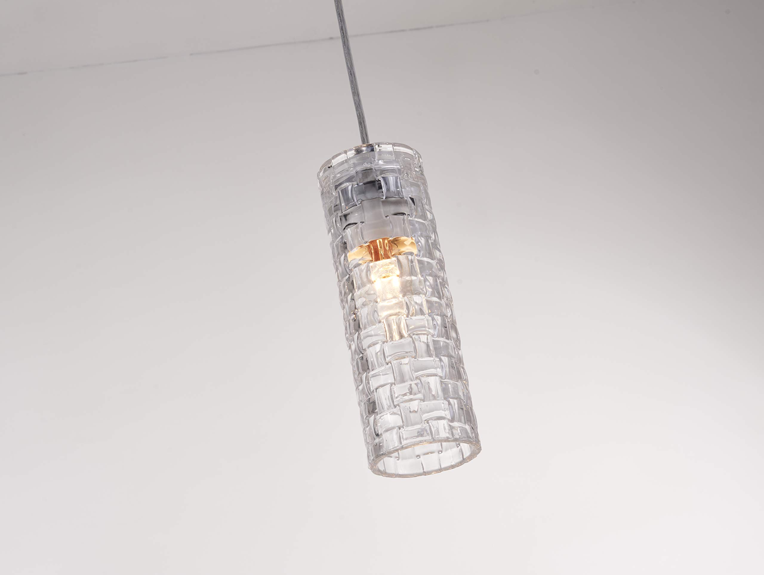 PIANUO Glass Hanging Lamp Light Shade Cover Modern Pendant Lighting Fixture for Home Bar Kitchen Room Decoration