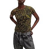 AllSaints Womens Ellie Mesh Tee